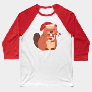 MERRY BEAVER Baseball T-Shirt